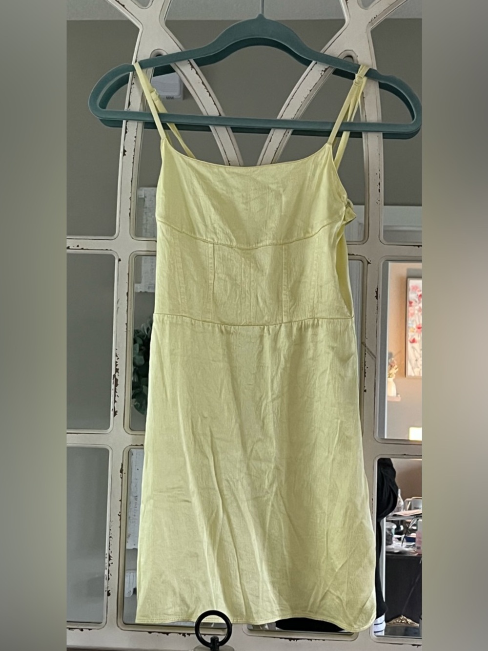 Zara Light Yellow Slip Dress